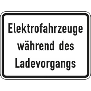 [52.925.02-55137] Verkehrsschild "Elektrofahrzeug Ladevorgang"