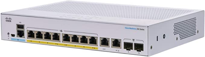 Cisco Business 350 Series 350-8T-E-2G Switch